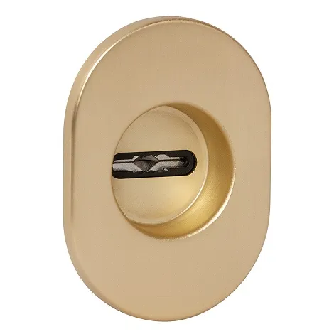 Накладка на сувальдный замок Fuaro ESC.S-auto.RLR/U/R.477 SSG-39 сатинированное золото (1шт.)