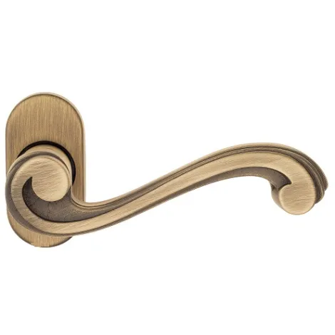 Дверная ручка для профильных дверей Venezia \"VIVALDI\" EP матовая бронза