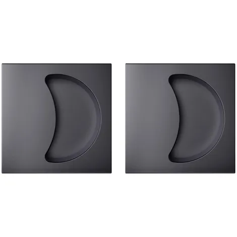 Ручка Armadillo для раздвижных дверей SH.QUADRO55.010 BPVD-77 вороненый никель