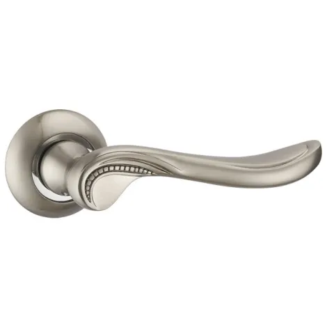 Дверная ручка на круглом основании Punto R.TL54.ARFA (ARFA TL) SN/CP-3 матовый никель/хром