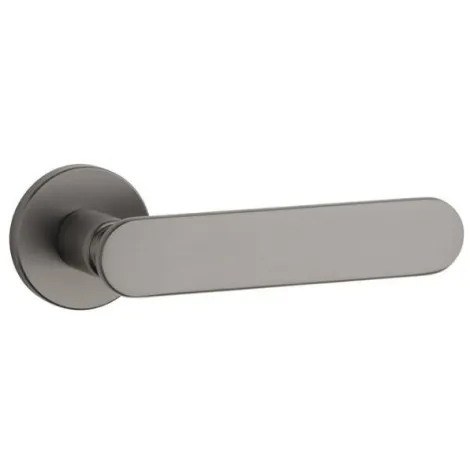 Дверная ручка на круглом основании Aprile Deglasia R 7S GYM графит