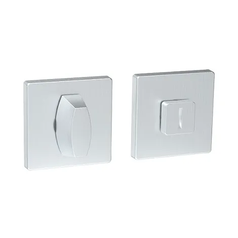 Ручка поворотная на квадратном основании Fuaro BK6.K.SL52 (BK6 SL) SSC-16 сатинированный хром