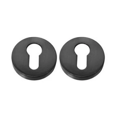 Накладка под цилиндр на круглом основании Colombo CD 43 G матовый черный