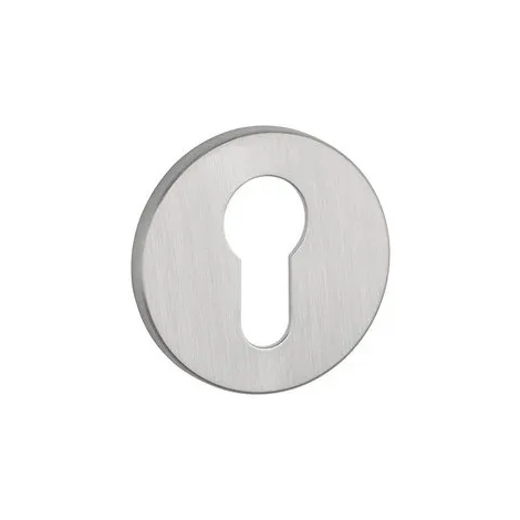 Накладка под цилиндр на круглом основании APRILE ET R 5S DSC хром шлифованный