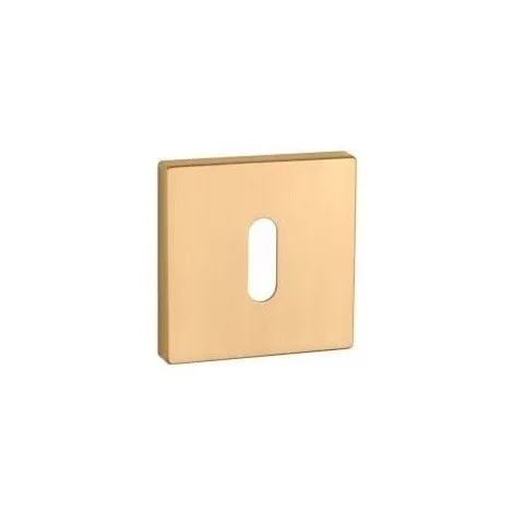 Накладка под ключ Буратино на квадратном основании APRILE BB Q 5S KG матовое золото