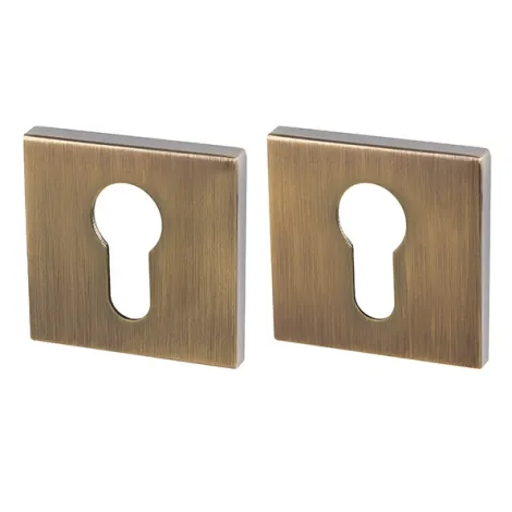 Накладка под цилиндр на квадратном основании Armadillo ET USS AB-7 Бронза