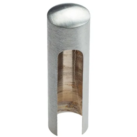 Колпачок для ввертных петель Venezia CP14 U без пешки D14 мм матовый хром