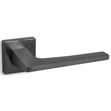 Дверная ручка на квадратном основании CONVEX (Греция) 1495-черный