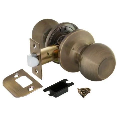 Ручка защелка Ajax (Аякс) DK682 AB-PS (6082 AB-P) (без фик.) бронза