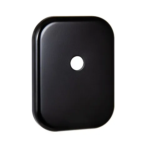 Декоративная накладка Fuaro под шток ESC.O.XL/K.486 (ESC 486-O SQ XL) BL черный, 1 шт.