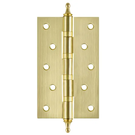 Петля универсальная Fuaro IN5400UA-BL SB (4BB/A/BL 125x75x2,5) матовое золото БЛИСТЕР