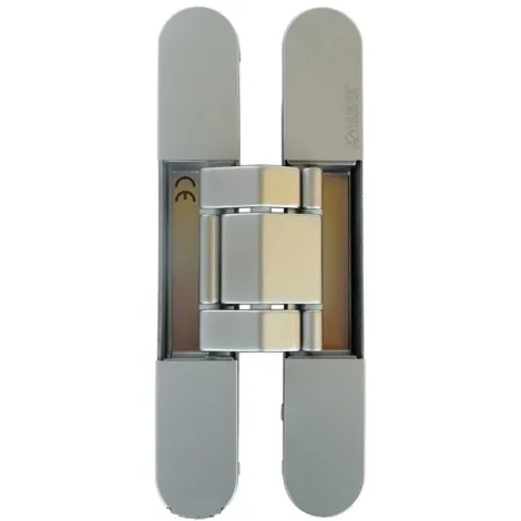 Петля универсальная скрытой установки Kubica 7120 DXSX, CS 140кг матовый хром