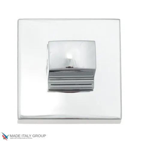 Фиксатор поворотный на квадратном основании Fratelli Cattini WC 8-CR полированный хром