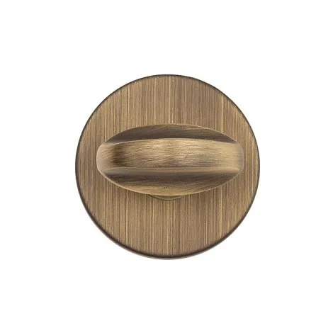 Фиксатор поворотный на круглом основании Venezia WC-2 FSR матовая бронза