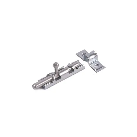 Шпингалет Скобис ЗТ-12 малый цинк белый