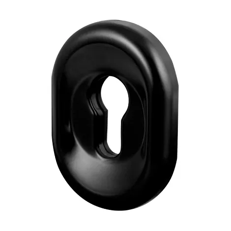 Накладка на цилиндр Fuaro ESC.C/CRE/OV.12 (ESC-12C) BL черный (1 шт.)