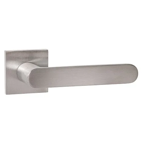 Дверная ручка на квадратном основании Ajax K.JS51.STAGE (STAGE JS) SN-3 матовый никель