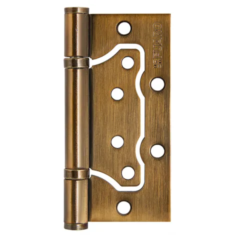 Петля универсальная без врезки Fuaro IN4500W CFB (500-2BB 100x2,5) кофе глянец