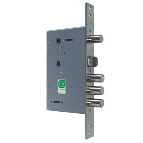 Замок врезной Guardian сувальдный с задвижкой и защёлкой ЗВ 30.12, 4 кл. /123:107/