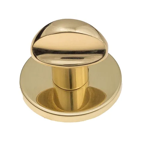 Фиксатор поворотный на круглом основании Fratelli Cattini WC 7FS-OLV полированная латунь