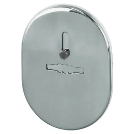 Декоративная накладка Fuaro ESC.S-lift.SF/OV.476 (ESC 476) с шторкой СР хром