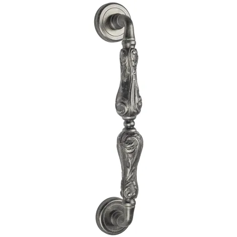 Ручка скоба Venezia \"MONTE CRISTO\" 310мм (260мм) D1 античное серебро