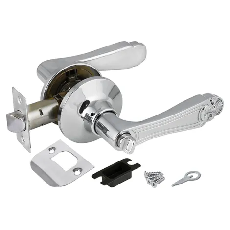 Ручка защелка Fuaro (Фуаро) 637/BL СP-B (хром) фик.