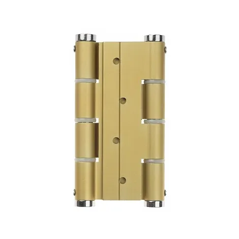 Петля пружинная двойная Justor 5414.02 120x133x40 матовое золото