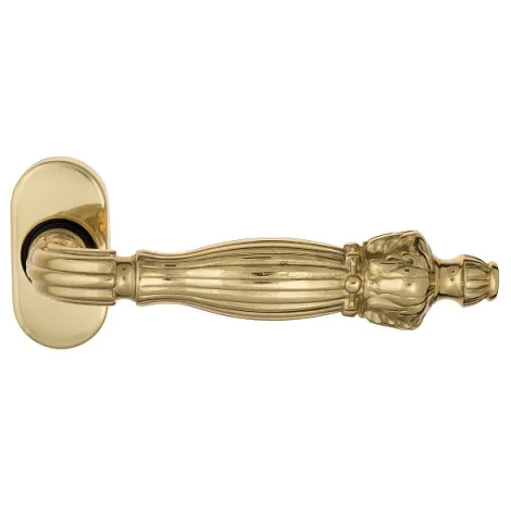 Дверная ручка для профильных дверей Venezia \"OLIMPO\" EP полированная латунь