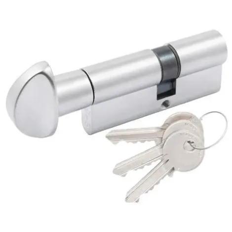 Цилиндровый механизм Cortelezzi Primo 117F 30x40 матовый хром