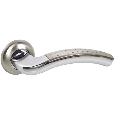 Ручка Fuaro раздельная LM/Z R.TL54.INTRO SN/CP-3 матовый никель/хром