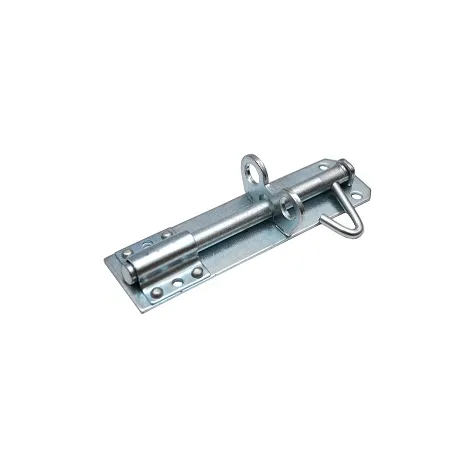 Задвижка накладная Скобис ЗТ-150 цинк белый 