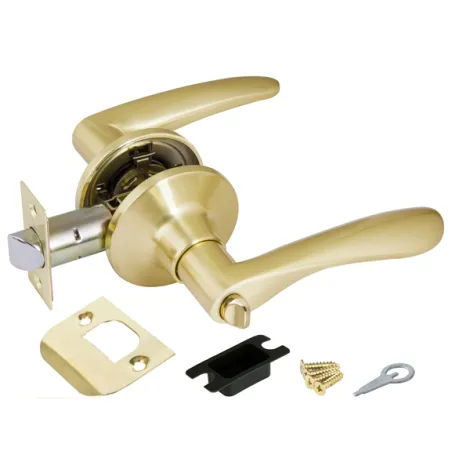 Ручка защелка Punto 6020 SB-B (фик.) матовое золото