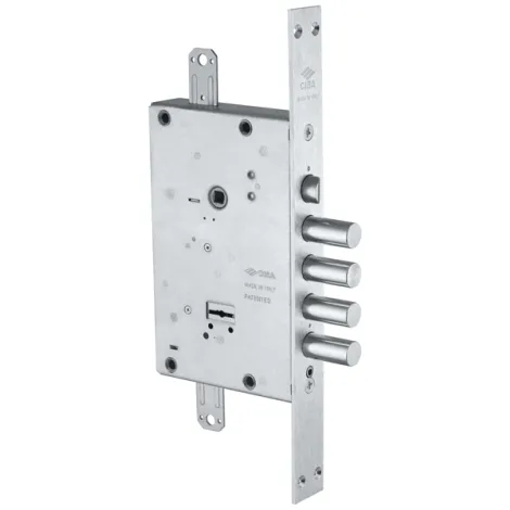 Замок врезной Cisa (Чиза) сувальдный NEW CAMBIO FACILE 57.685.48 (тех. упаковка), ключ 64 мм