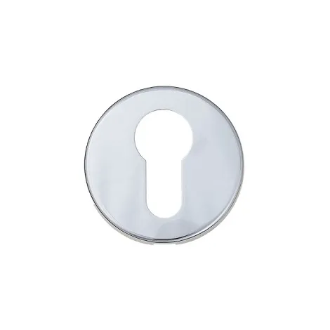 Накладка под цилиндр на круглом основании Fratelli Cattini CYL 7FS-CR полированный хром 2 шт.