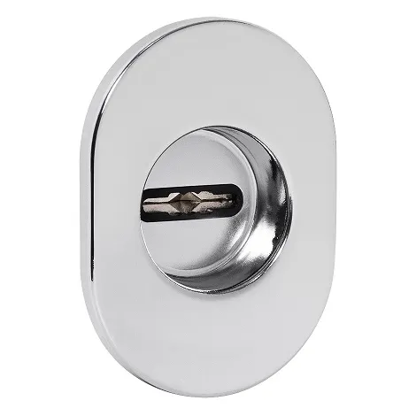 Накладка на сувальдный замок Fuaro ESC.S-auto.RLR/U/R.477 CP-8 хром (1 шт)