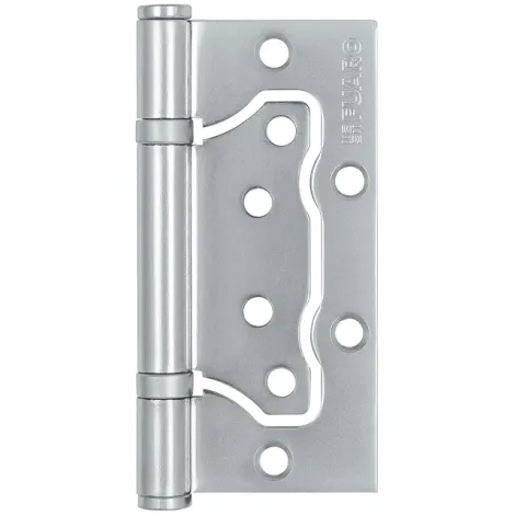 Петля универсальная Fuaro без врезки IN4500W-BL PC (500-2BB/BL 100x2,5) перламутровый хром БЛИСТЕР