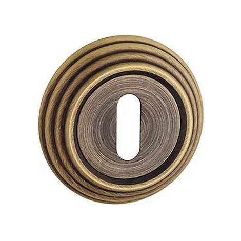 Накладка под ключ Буратино на круглом основании Fimet 269 BB F43 сатинированная бронза