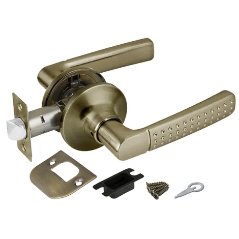 Ручка защелка Punto 6026 AB-P (без фик.) бронза