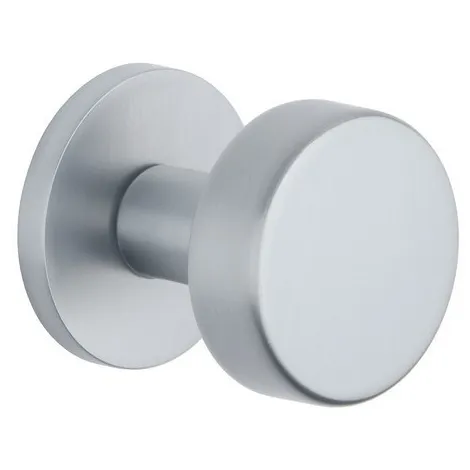 Дверная ручка на круглом основании APRILE RUTA R 7S MSC матовый хром