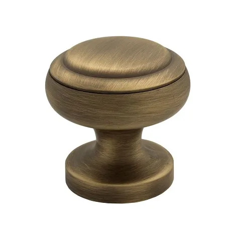 Ручка дверная кноб Venezia P12 Ø65 матовая бронза