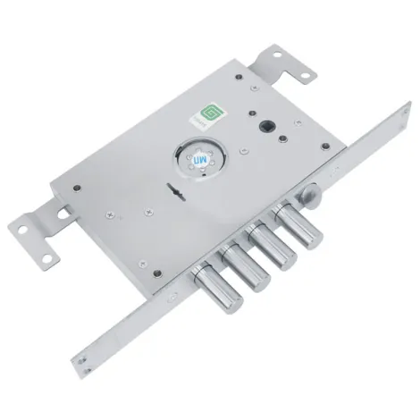 Замок врезной Guardian сув. с защёлк ЗВ 21.14 Т (лев) со смен.мех-ом, (без накл), дл. кл. 54 мм, 5+1/123:450/