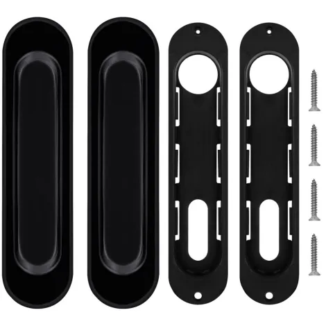 Ручки для раздвижных дверей Punto SH.SL152.010 (Soft LINE SL-010) BL черный