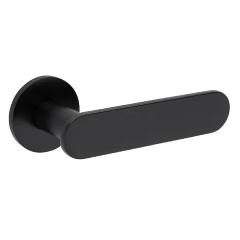 Дверная ручка Tupai на круглом основании 4158 R 5S-153 черный