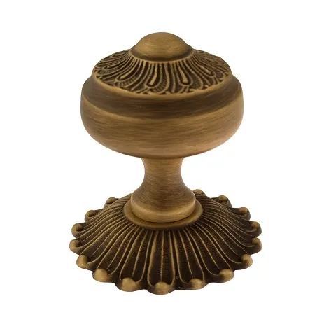 Ручка дверная кноб Venezia P22 Ø65 матовая бронза