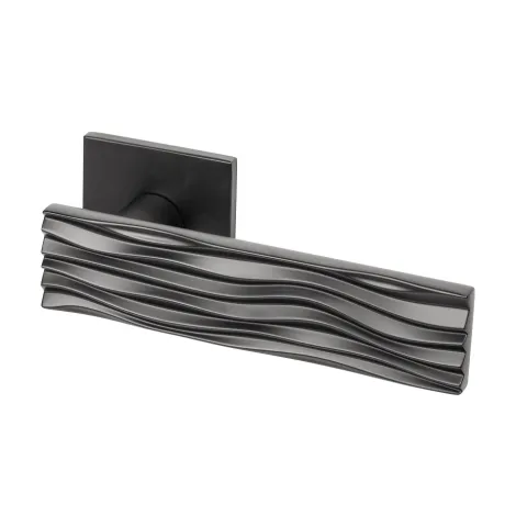 Дверная ручка на квадратном основании Armadillo K.YM.MERENGA BL-26 черный