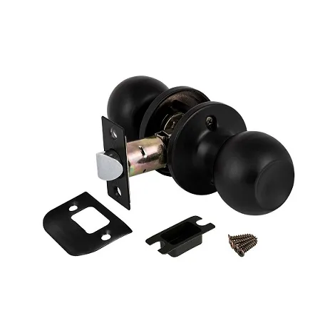 Ручка Fuaro (Фуаро) защелка 672/BL BL-B (черный) фик.