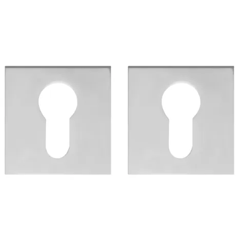 Накладка под цилиндр на квадратном основании Fuaro ET.K.DM51 (ET DM) CP-8 хром