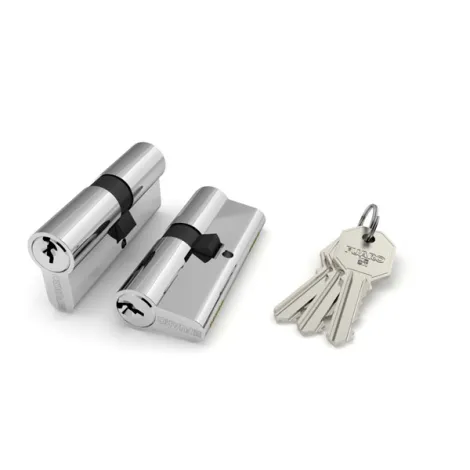 Цилиндровый механизм Fuaro (Фуаро) 100 CA 68 mm (26+10+32) CP хром 3 кл.