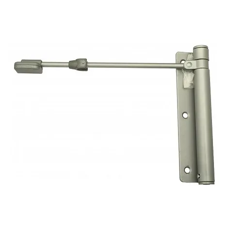 Доводчик дверной пружинный до 60кг Fratelli Cattini 114D (170x39мм) PM матовый платинум